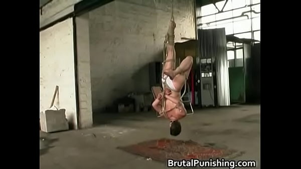 Petite honey tied and Led as a Dog